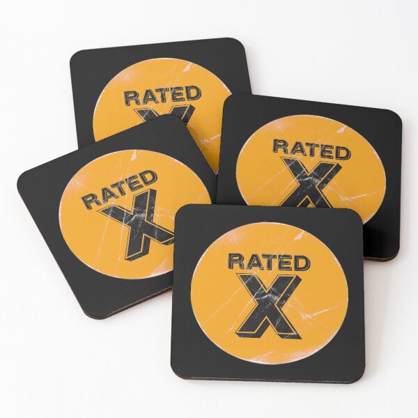 Item preview, Rated X Retro VHS Sticker designed and sold by wildeyemovies.