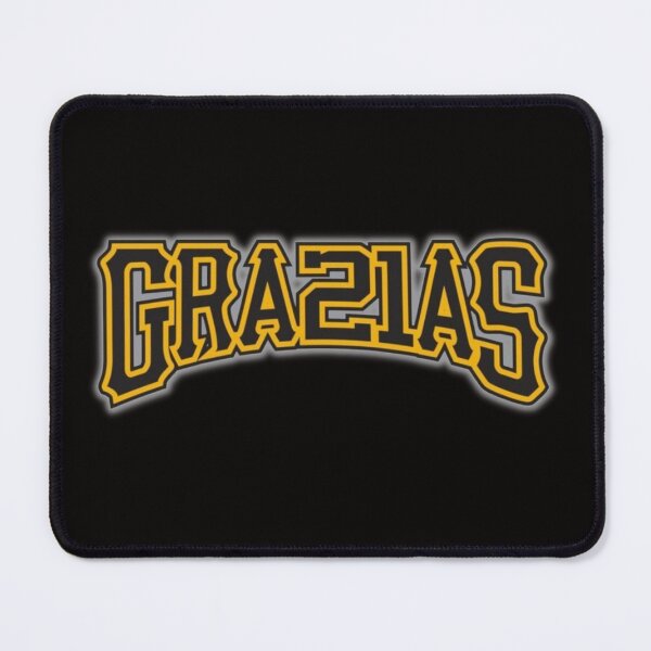 Item preview, 'Gracias' Robert Clemente 21 Puerto Rican Legend designed and sold by builtbyher.
