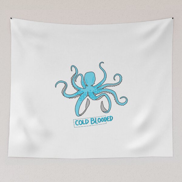 Item preview, Cold blooded octopus designed and sold by SatyaYug.