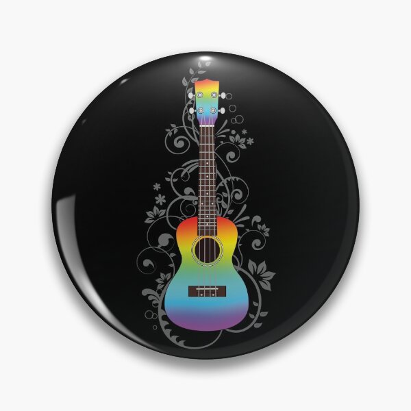 Item preview, Colorful Ukulele Flowering Vines designed and sold by nightsworthy.