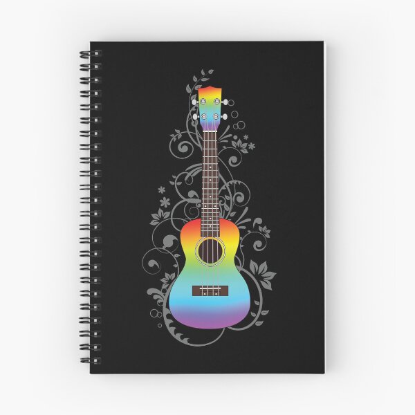 Item preview, Colorful Ukulele Flowering Vines designed and sold by nightsworthy.