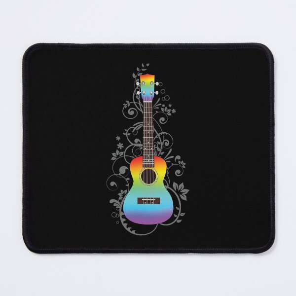 Item preview, Colorful Ukulele Flowering Vines designed and sold by nightsworthy.