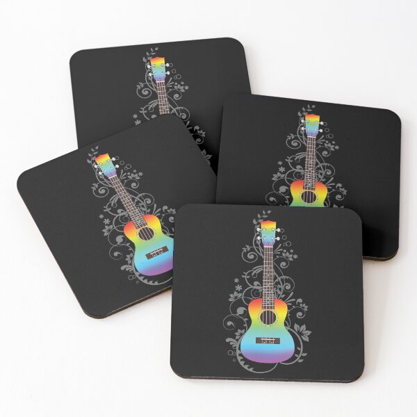 Item preview, Colorful Ukulele Flowering Vines designed and sold by nightsworthy.