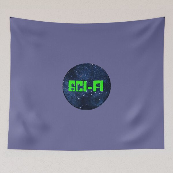 Item preview, Sci Fi Retro VHS Sticker designed and sold by wildeyemovies.