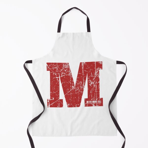 Item preview, Red Grunge Monogram Letter "M" I Am Unique designed and sold by SunnyStreet.
