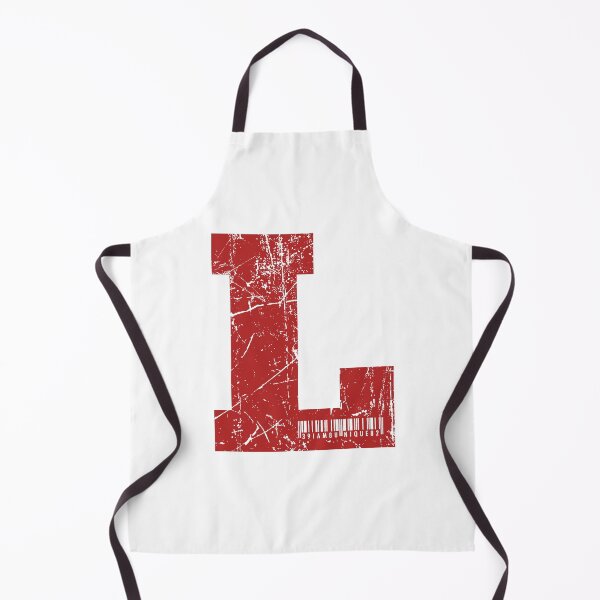 Item preview, Red Grunge Monogram Letter "L" I Am Unique designed and sold by SunnyStreet.
