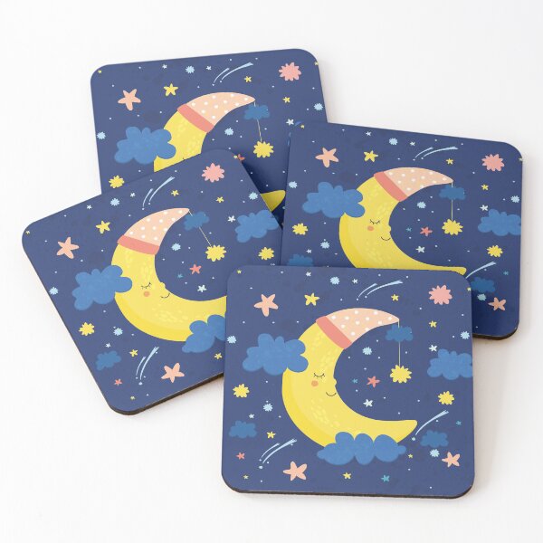 Item preview, the moon in the sky is sleeping designed and sold by bhavdip.