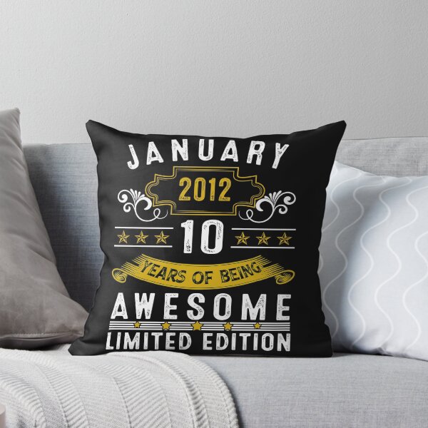Item preview, 10 Year Old Awesome Since January 2012 Gifts 10th Birthday designed and sold by Nena12312.