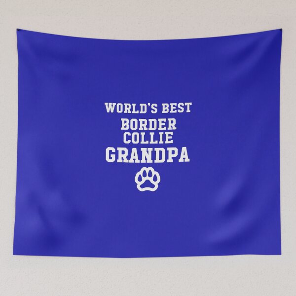 Item preview, World's Best Border Collie Grandpa designed and sold by AlwaysAwesome.