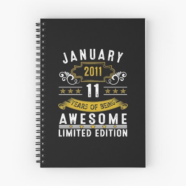 Item preview, 11 Year Old Awesome Since January 2011 Gifts 11th Birthday designed and sold by Nena12312.