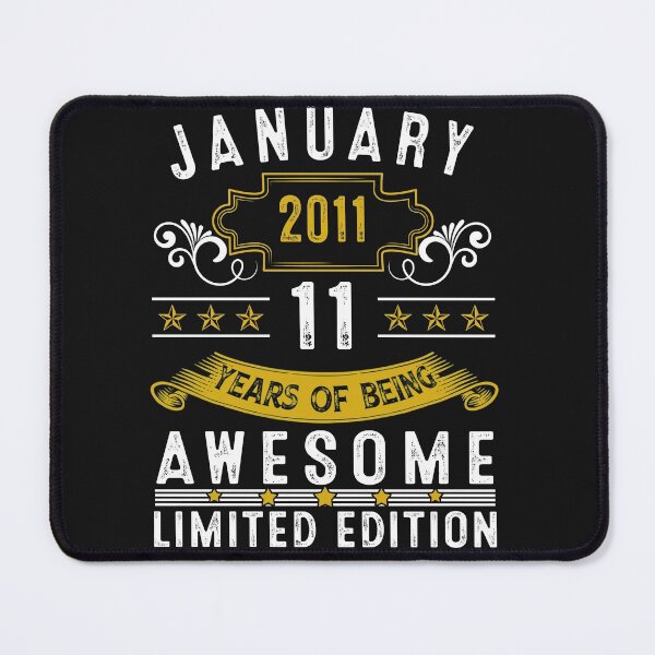 Item preview, 11 Year Old Awesome Since January 2011 Gifts 11th Birthday designed and sold by Nena12312.