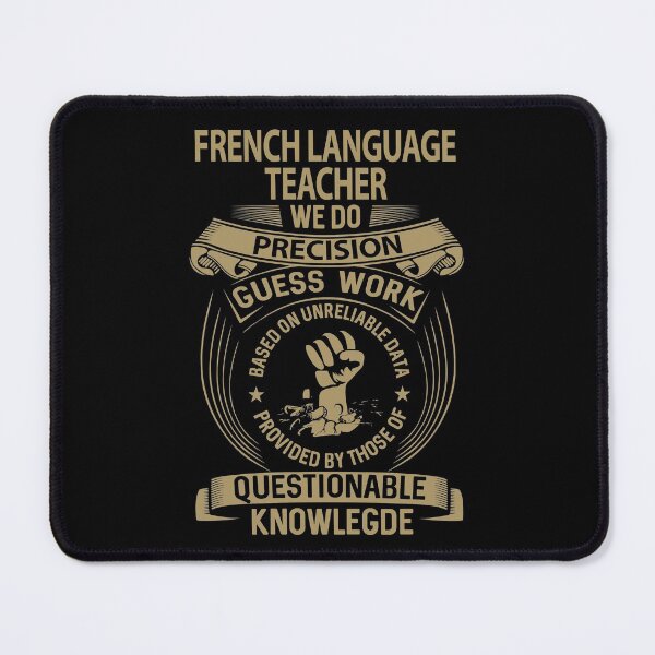 Item preview, French Language Teacher T Shirt - We Do Precision Job Gift Item Tee designed and sold by paneczkopat.