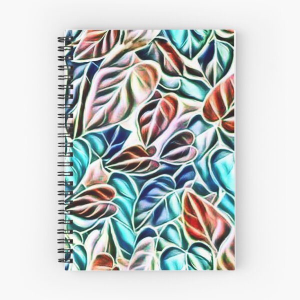 Item preview, retro, leaves, multicolored, endless pattern, designed and sold by Maria Mihailova.
