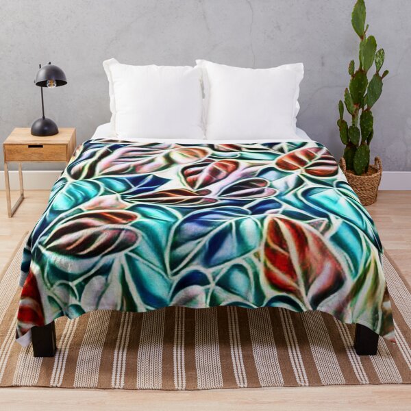 Item preview, retro, leaves, multicolored, endless pattern, designed and sold by Maria Mihailova.