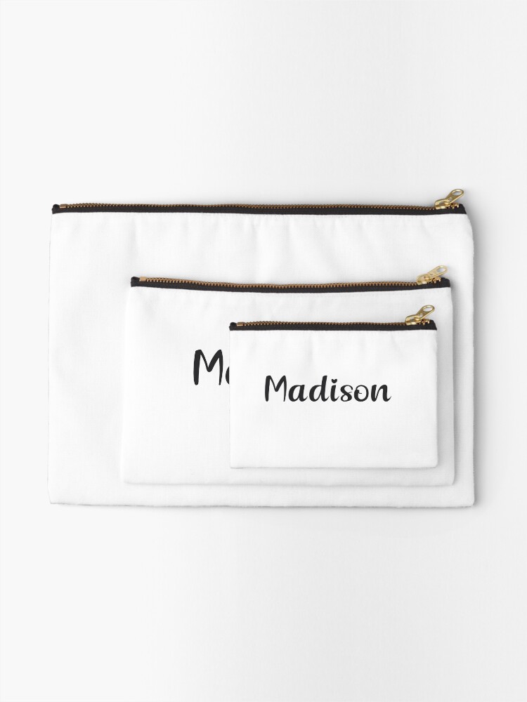 Thumbnail 2 of 4, Zipper Pouch, Madison designed and sold by 99Posters.