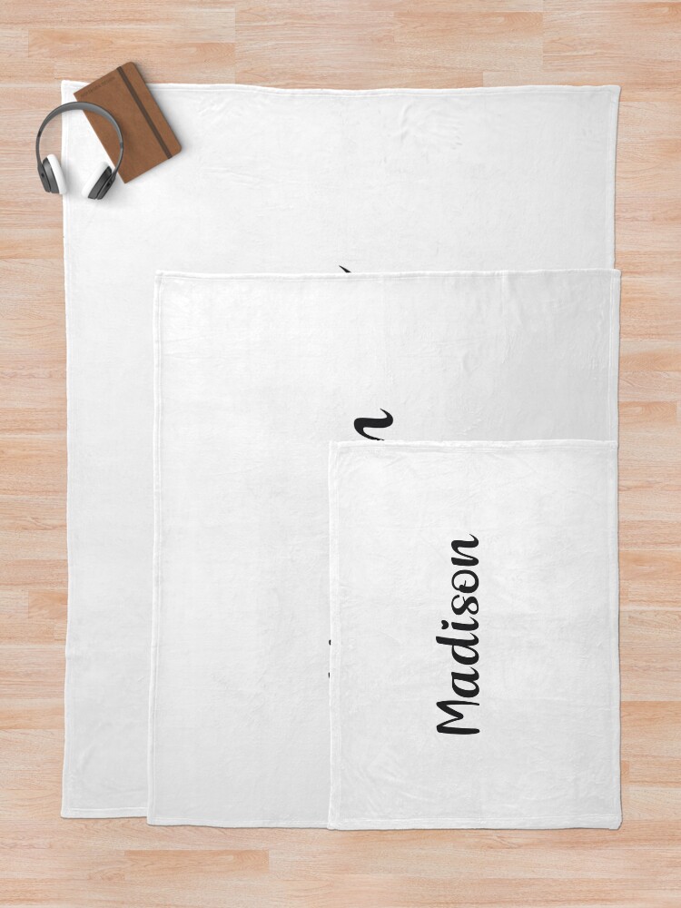 Thumbnail 5 of 6, Throw Blanket, Madison designed and sold by 99Posters.