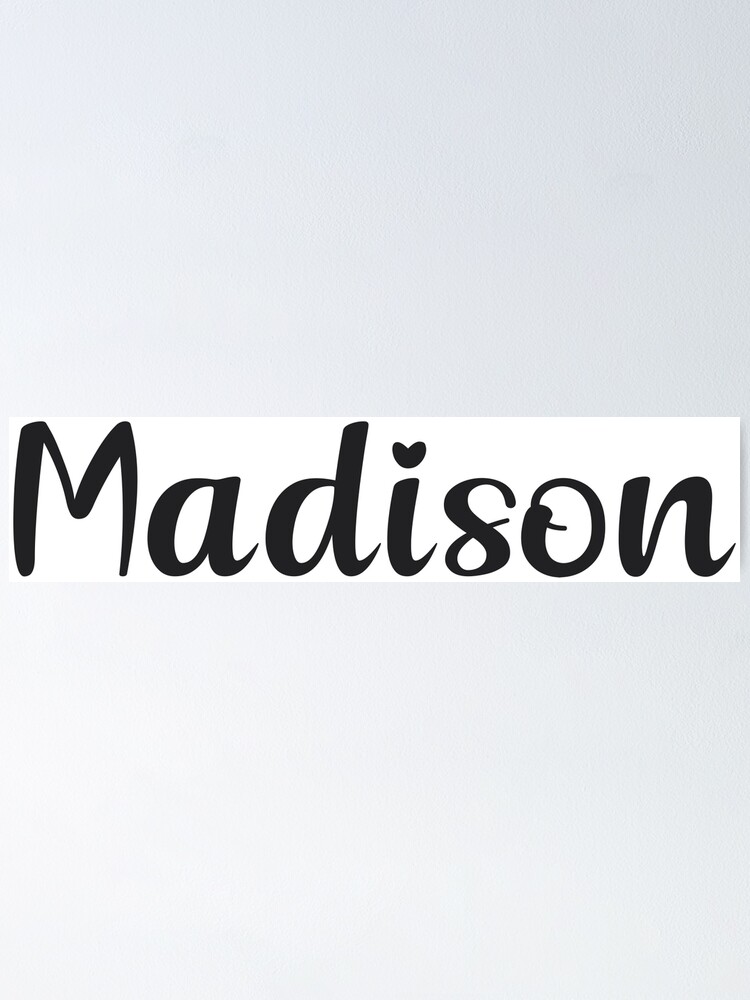 Thumbnail 1 of 3, Poster, Madison designed and sold by 99Posters.