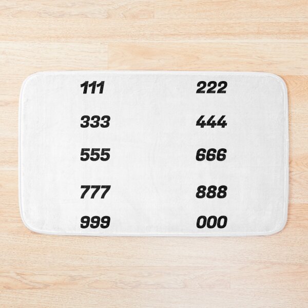 Item preview, Numerology Angel Numbers Sticker Pack, Number Sequence, Perfect Timing designed and sold by Black11Flamingo.