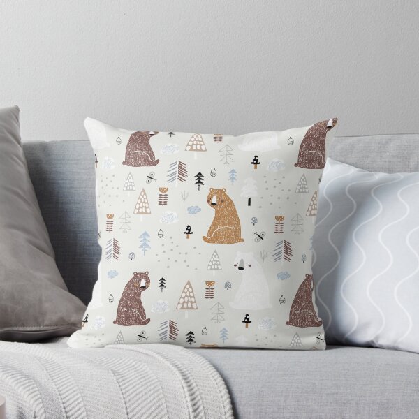 Item preview, Seamless childish cute bears designed and sold by Mnightsa.