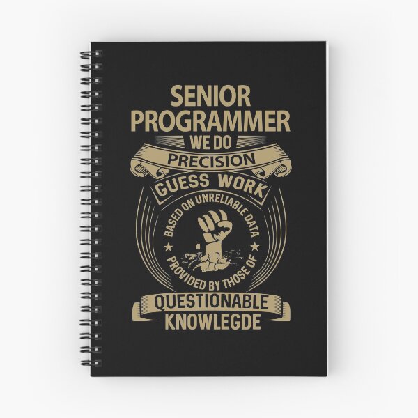 Item preview, Senior Programmer T Shirt - We Do Precision Job Gift Item Tee designed and sold by natalinedk.