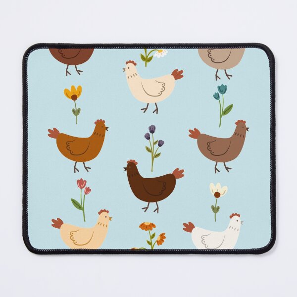Item preview, Chicken Floral designed and sold by its-the-is.