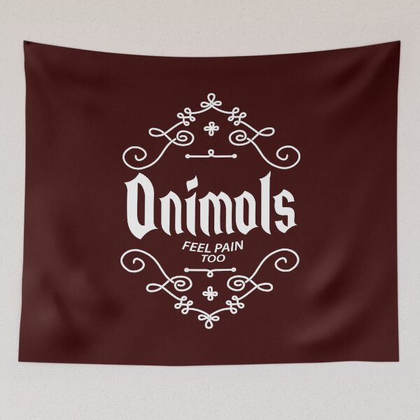 Item preview, Animals Feel Pain Too designed and sold by socozora.