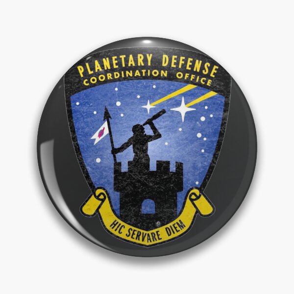 Item preview, planetary defense coordination office logo (faded/distressed) designed and sold by kidofwgkta.