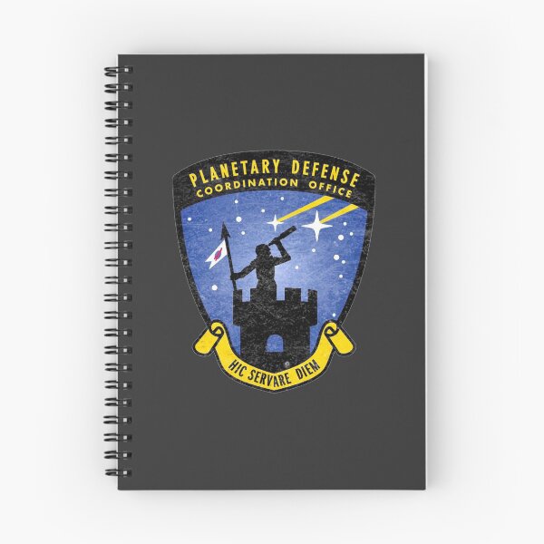 Item preview, planetary defense coordination office logo (faded/distressed) designed and sold by kidofwgkta.