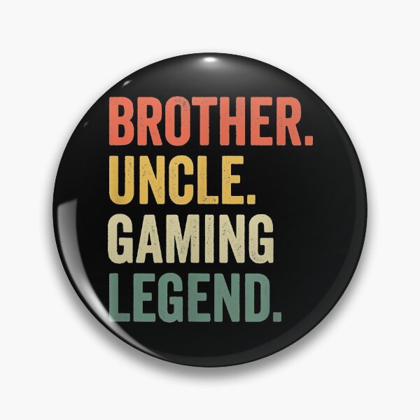 Item preview, Brother Uncle Gaming Legend Funny Gaming designed and sold by abbottdominic.