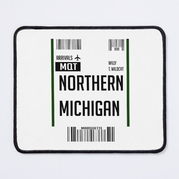 Item preview, Northern Michigan University Boarding Pass designed and sold by Becca Miller.