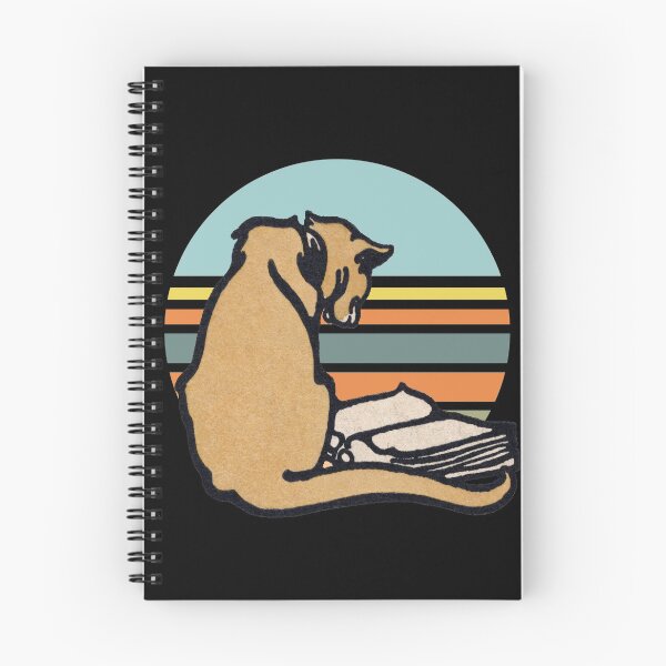 Item preview, Retro Reading Cat-Funny Cute Reading Cat Lover Apparel Gift designed and sold by DeeSignTShirts.
