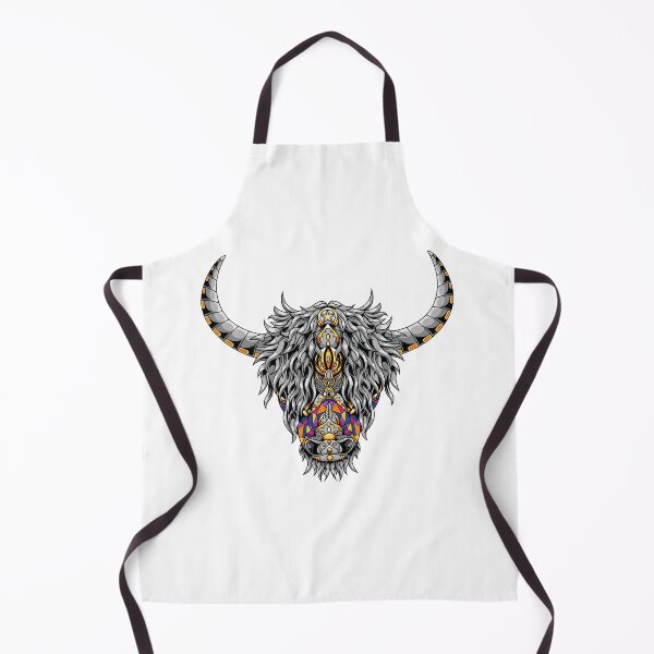 Item preview, Highland Cow head designed and sold by fulbag588.