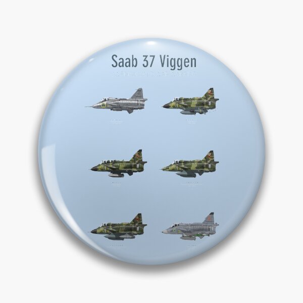 Item preview, Saab 37 Viggen - Swedish Cold War Warrior   designed and sold by saabotage.