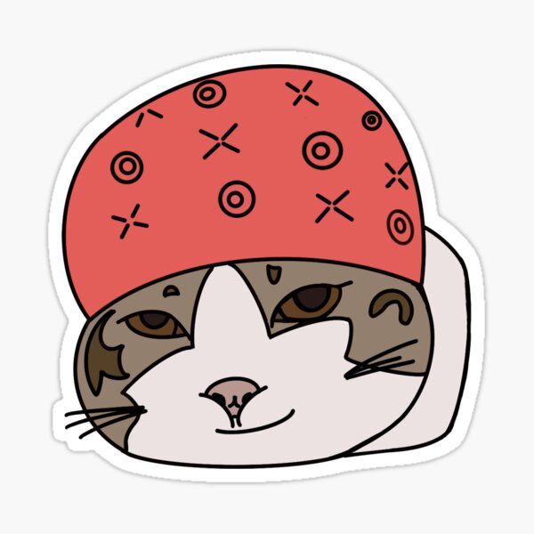 "Swag Cat" Sticker for Sale by Redbubble