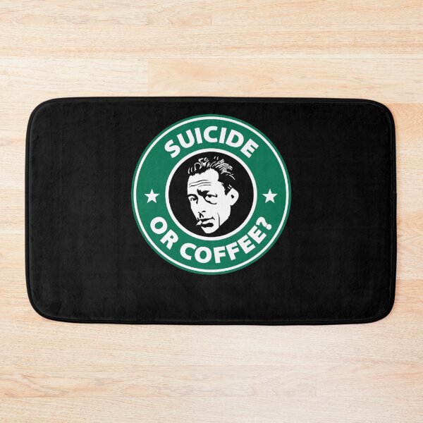 Item preview, Mens Womens Albert Camus - Suicide Or Coffee Long Term Effect Of Suffering designed and sold by ReynaKihn1932.