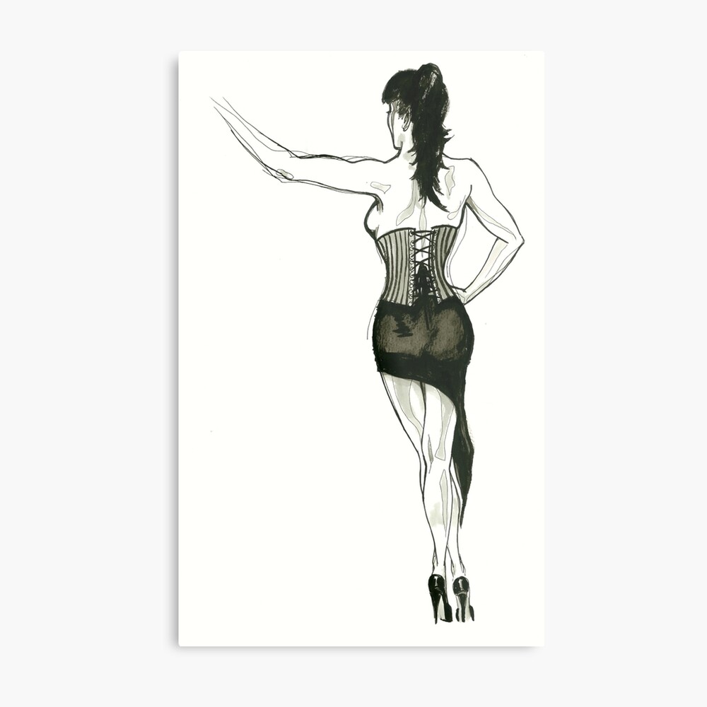 Impression rigide for Sale avec l'œuvre « Maîtresse Kalyss Mercury » de  l'artiste LHDart | Redbubble