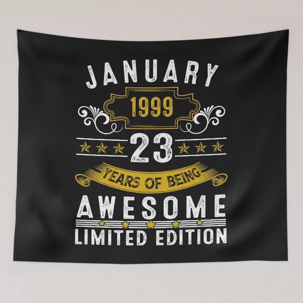 Item preview, 23 Year Old Awesome Since January 1999 Gifts 23rd Birthday designed and sold by Nena12312.