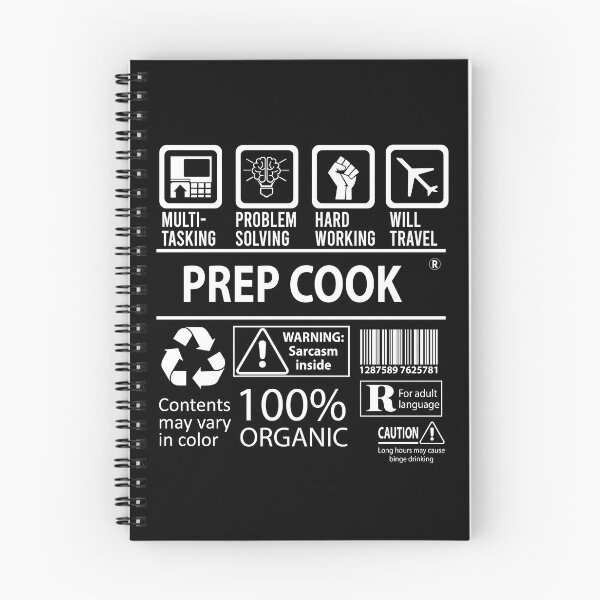Item preview, Prep Cook T Shirt - MultiTasking Certified Job Gift Item Tee designed and sold by oslandefren.