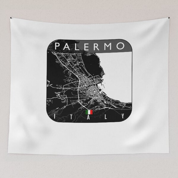 Item preview, More Then Awesome Palermo Map Italy Graphic For Fan designed and sold by GladysBaumbach.
