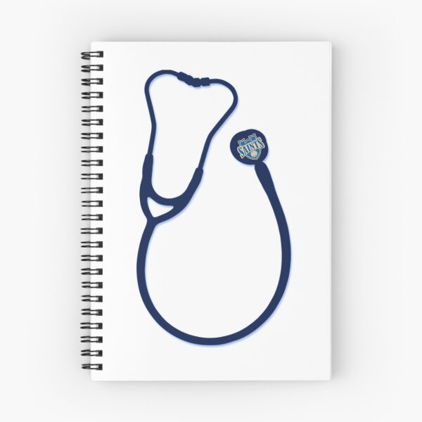 Item preview, College of Saint Scholastica Nursing Stethoscope  designed and sold by Becca Miller.
