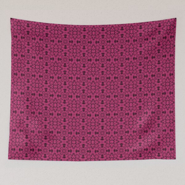 Item preview, Pink Yarrow Geometric Pattern designed and sold by SaraValor.
