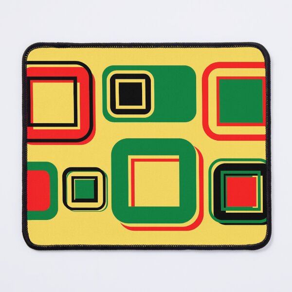 Item preview, KENTE INSPIRED SQUARES - YELLOW designed and sold by HillTopView.