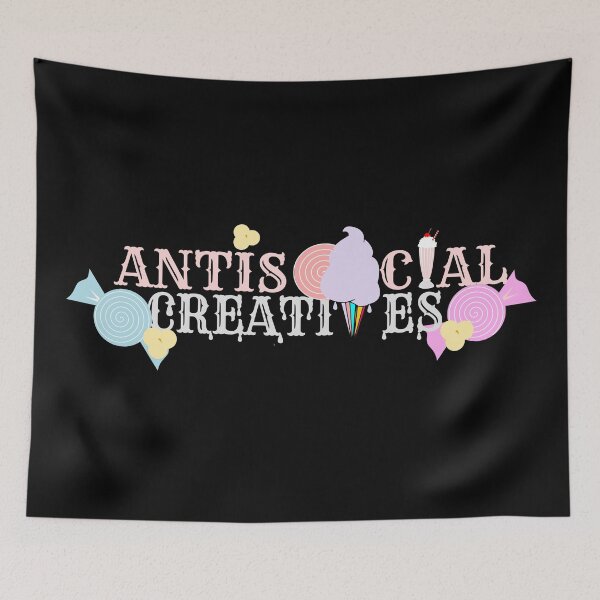 Item preview, ANTISOCIAL CREATIVES DINER LOGO (CANDY) designed and sold by Antisocial Creatives.