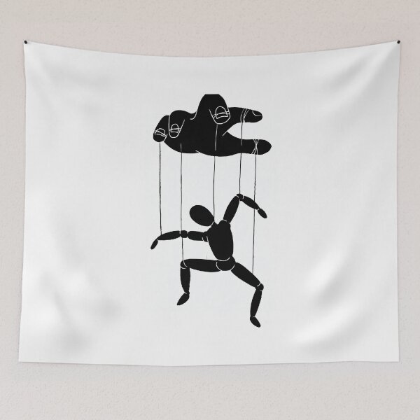Item preview, Music Retro Puppeteer Marionette  Gifts Music Fans designed and sold by GladysBaumbach.