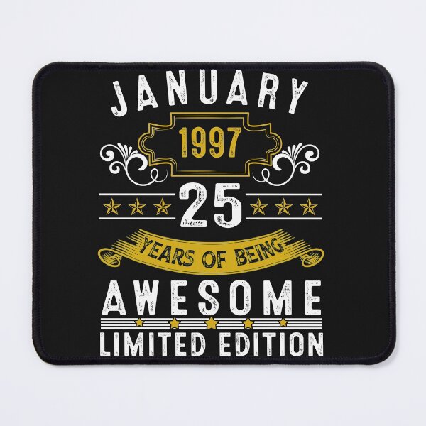 Item preview, 25 Year Old Awesome Since January 1997 Gifts 25th Birthday designed and sold by Nena12312.