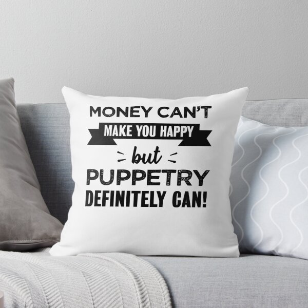 Item preview, Music Vintage Puppetry Makes You Happy Funny Gift Gifts Music Fan designed and sold by GladysBaumbach.