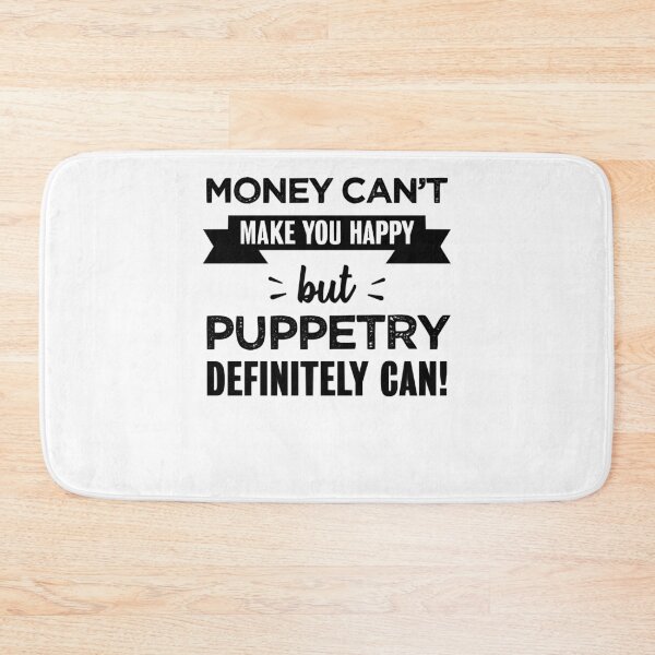 Item preview, Music Vintage Puppetry Makes You Happy Funny Gift Gifts Music Fan designed and sold by GladysBaumbach.