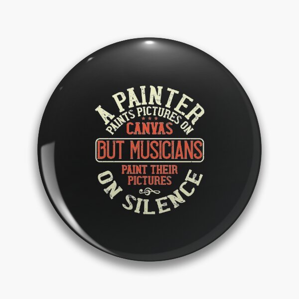 Item preview, A painter paints pictures on canvas. But musicians paint their pictures on silence-01 designed and sold by minadebbieark.