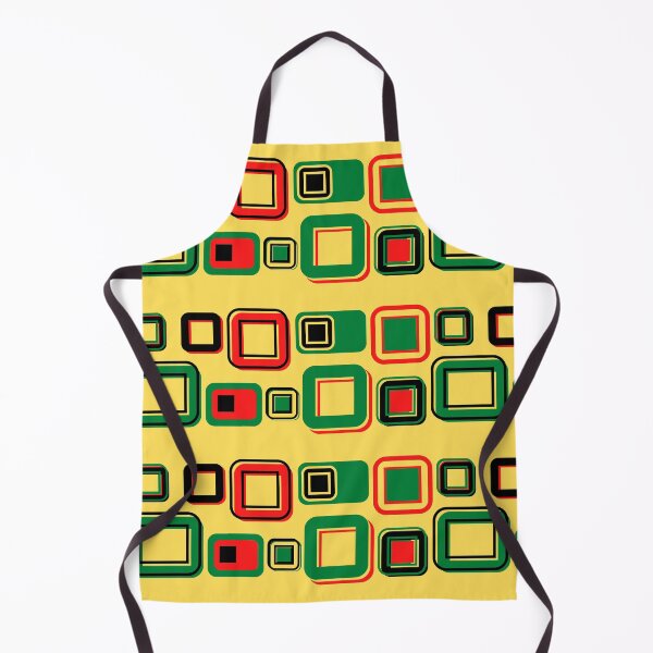 Item preview, KENTE INSPIRED SQUARES - YELLOW designed and sold by HillTopView.