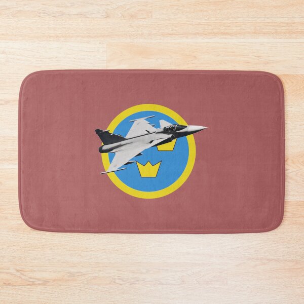 Item preview, Saab JAS 39 Gripen Plane Swedish Airforce Roundel    designed and sold by saabotage.